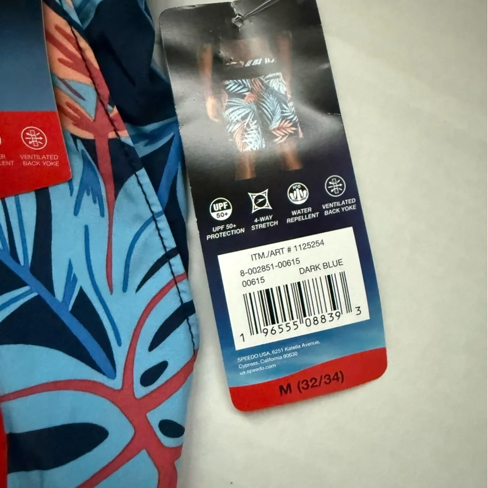 Speedo Men's Tropical Swim Shorts - Speedo Mens Hydro Volley Swim Shorts